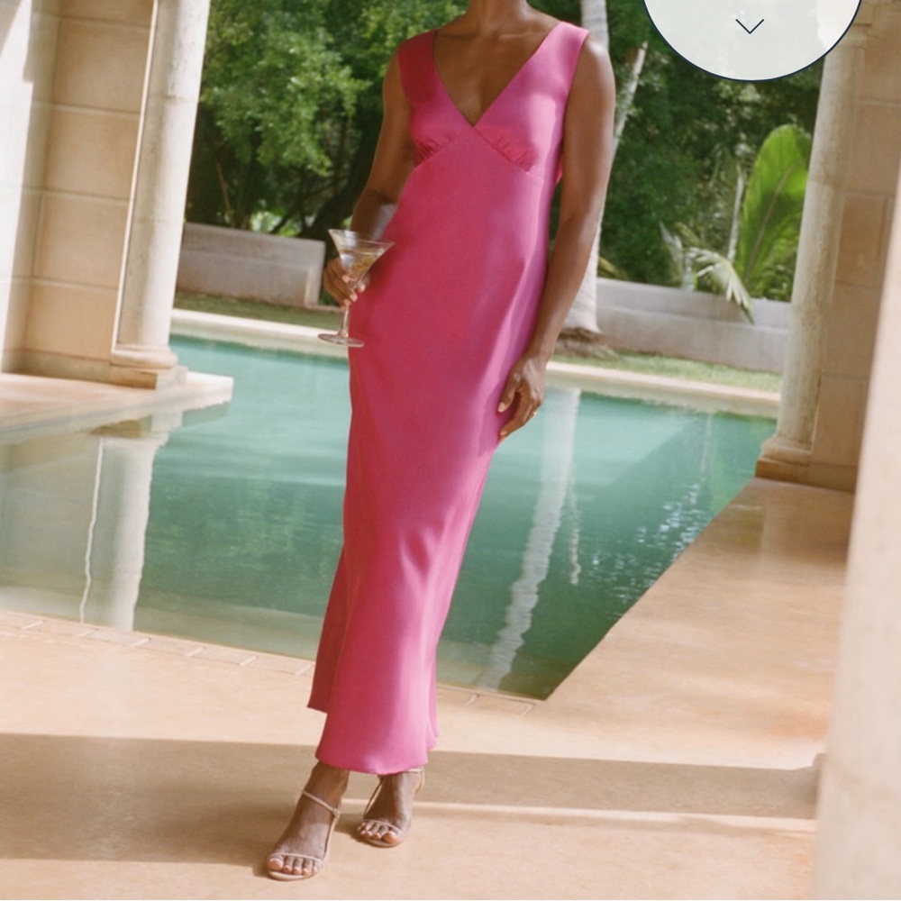 Abercrombie cowl plunge dress